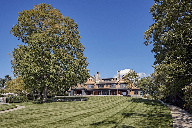 Shingle home Lawn