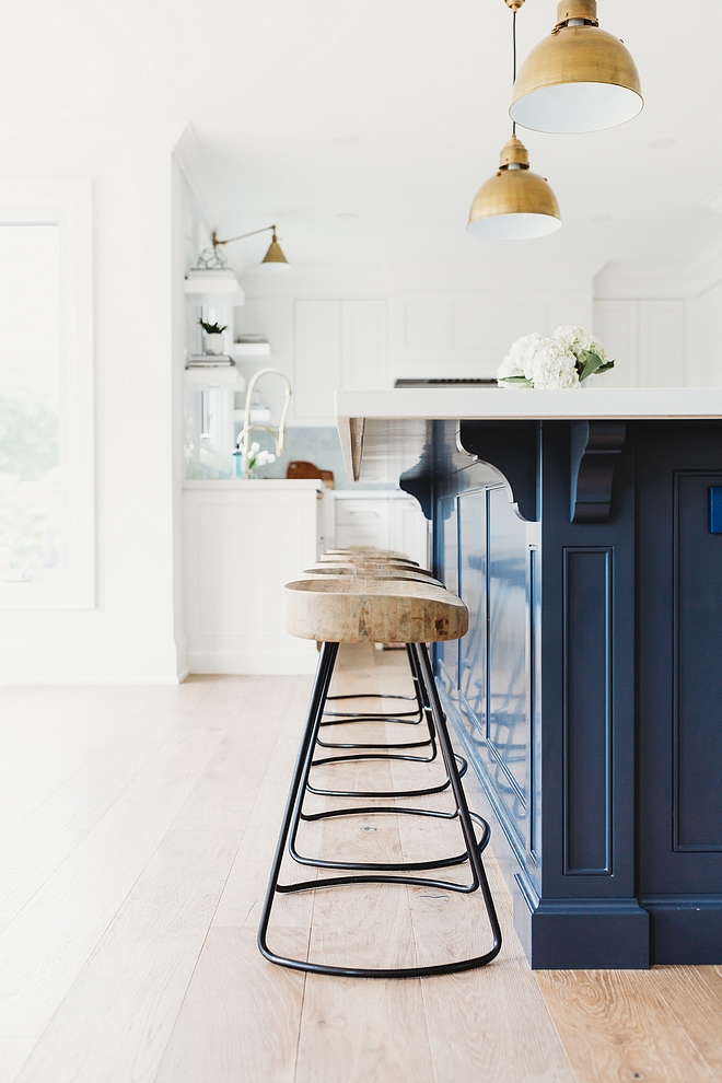 Wood counterstool with metal base I searched forever for the right kitchen stools and finally found these Wood counterstool with metal base Wood counterstool with metal base #Woodcounterstoolmetalbase