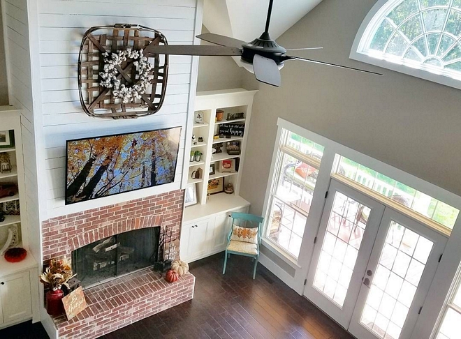 Brick and shiplap fireplace Brick and shiplap fireplace Brick and shiplap fireplace Brick and shiplap fireplace Brick and shiplap fireplace #Brickandshiplapfireplace