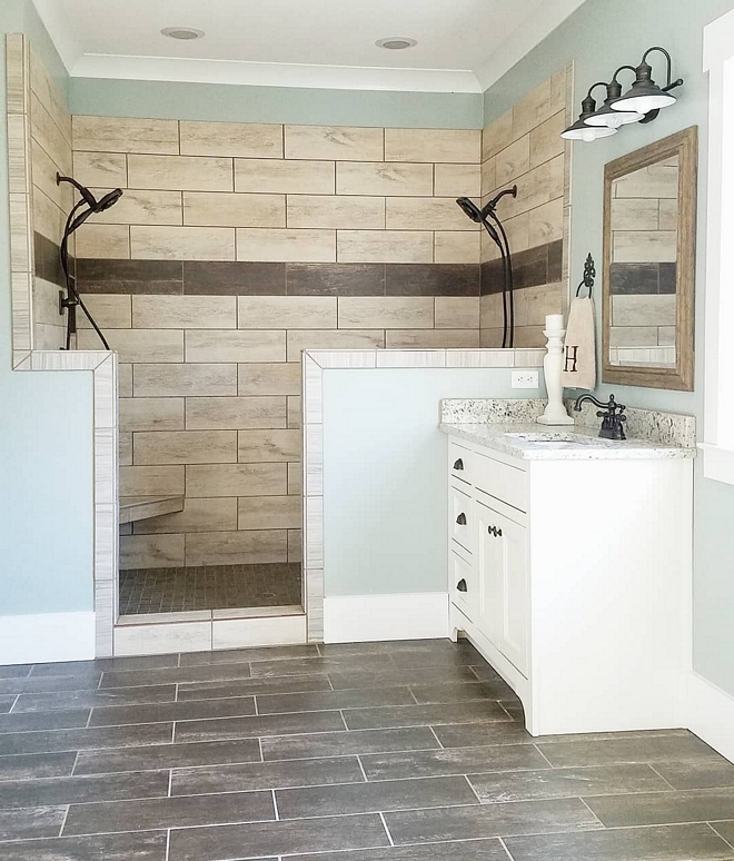 Large Tile Shower Large Tile Shower Large Wall Tile Shower Large Tile #LargeTile #ShowerLargeTile #Shower #LargeWallTile