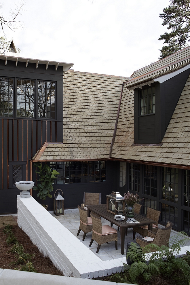 Courtyard off breakfast room The participant’s experience, when indoors, is enhanced by the views of the living courtyard Courtyard off breakfast room Courtyard #Courtyard