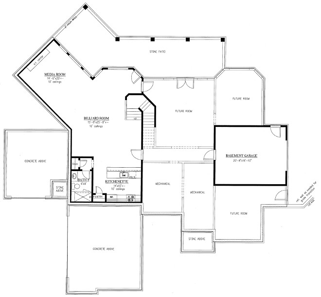 Basement Floor Plan