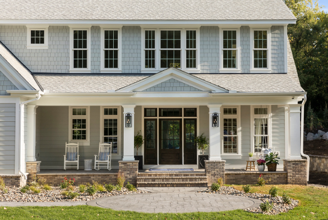 Grey Shingle Home