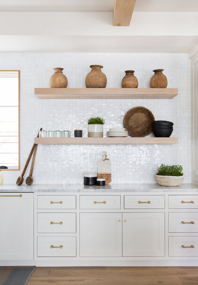 Kitchen Floating Shelf Decor