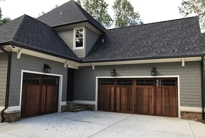 Garage Doors Cedar Garage Doors Garage Doors Glazed Cedar Garage Door Ideas Side Entry garage with Cedar garage doors Garage Doors Cedar Garage Doors #GarageDoor #GarageDoors #CedarGarageDoors