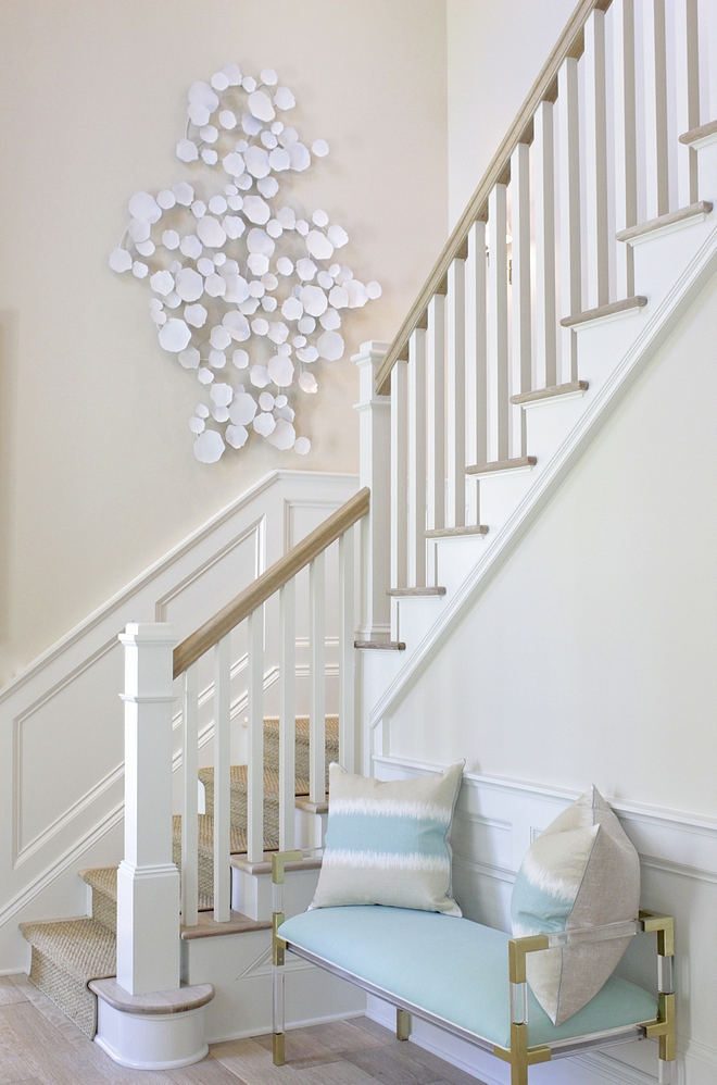 Benjamin Moore OC-32 Tapestry Beige Benjamin Moore OC-32 Tapestry Beige Paint color on walls Benjamin Moore OC-32 Tapestry Beige #BenjaminMooreOC32TapestryBeige #BenjaminMooreOC32 #BenjaminMooreTapestryBeige