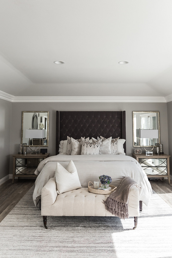 Gray Pearl by Dunn Edwards bedroom paint color Gray Pearl by Dunn Edwards Gray Pearl by Dunn Edwards #GrayPearlbyDunnEdwards #bedroompaintcolor