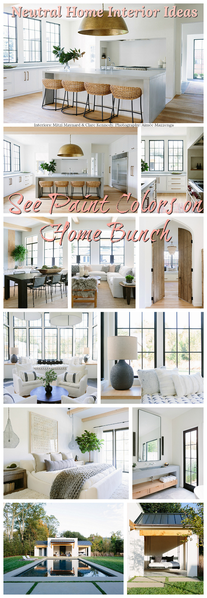 Neutral Home Interior Ideas See paint colors on Home Bunch Neutral Home Interior Ideas #NeutralHome #NeutralInteriors #NeutralinteriorIdeas