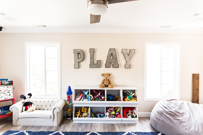 Playroom Renovation This was the first room I completed because I wanted my children to have a room they could always feel safe and play in and learn and grow Playroom Renovation #PlayroomRenovation