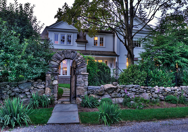 Stone Garden Wall