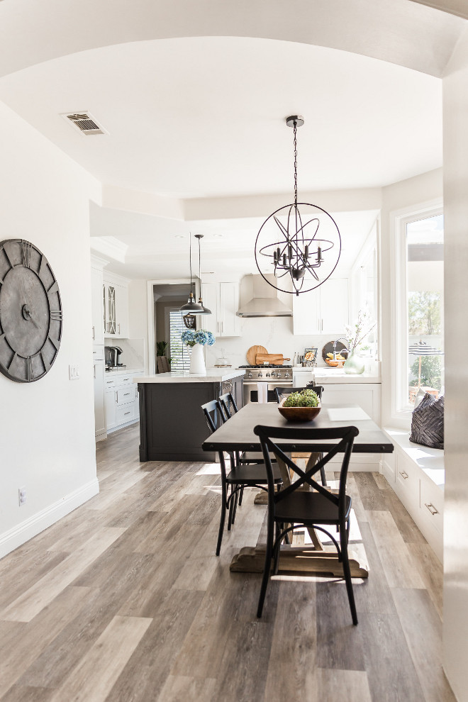 Kitchen remodel The kitchen was the last room we remodeled because of the time frame and the amount of work we wanted done. We love the newly remodeled kitchen and the bright windows bring in amazing natural light #Kitchenremodel