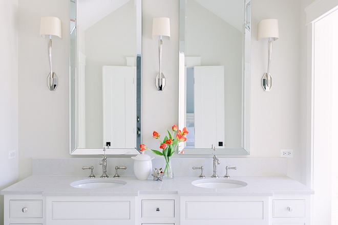 Quartz bathroom countertop Caesarstone Countertops in London Grey