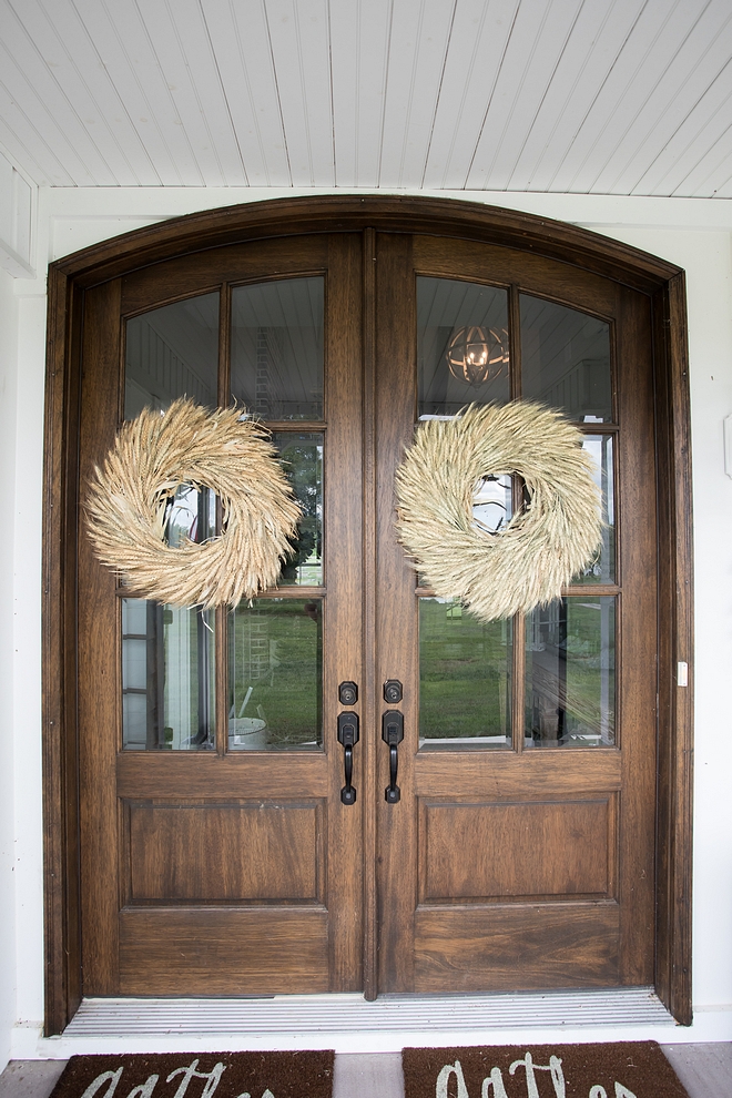 Double front door wreath ideas