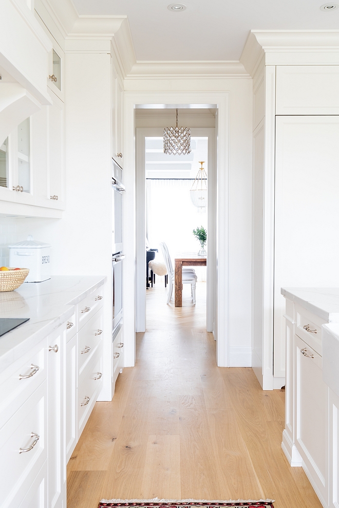 Wide Plank White Oak The wide plank European white oak floors 7.5 inch European white Oak made by Purparket unstained sanded on site Finished with a clear coat made by Loba No stain used #whideplank #hardwoodflooring #whiteoak