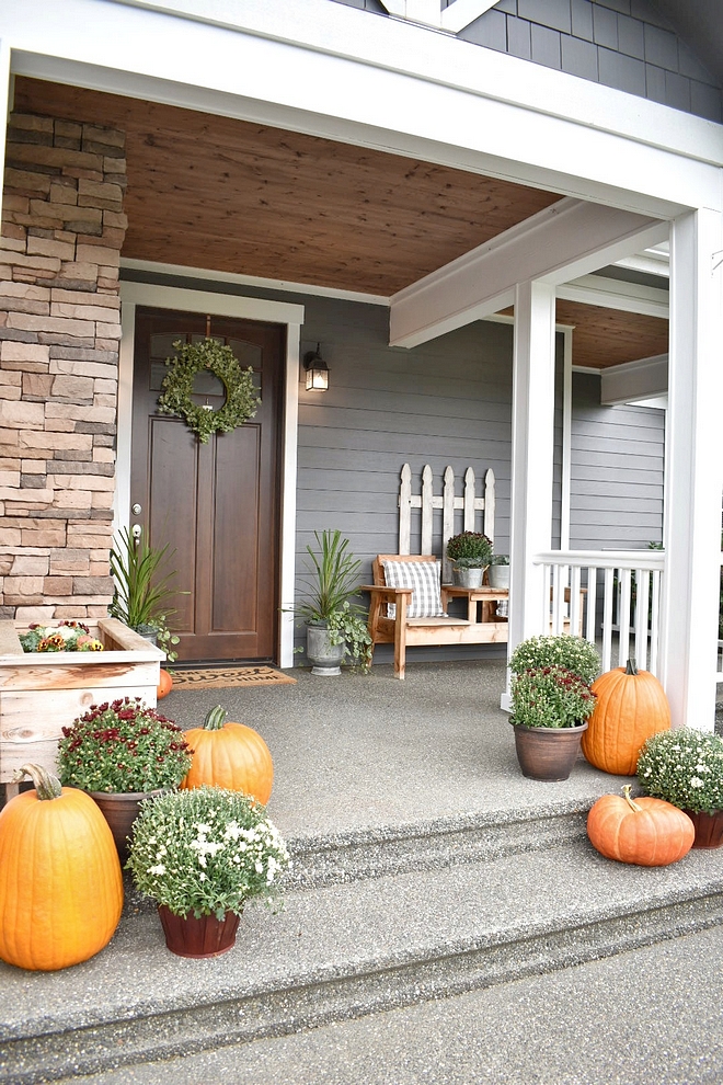 Porch Fall Decor