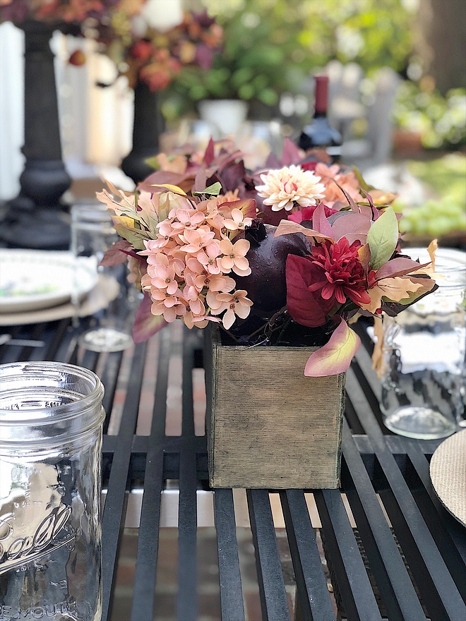 Al fresco Thanksgiving Dinner Decor Ideas