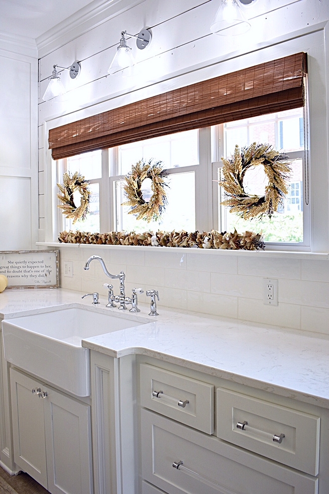 Kitchen Reno This space is a complete rework from the original kitchen layout. Triplet windows were a must for me to be able to look out on the surrounding historic homes and historic park that is just across the street #kitchenreno