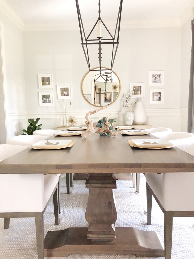 Simple Fall Dining Room Decor