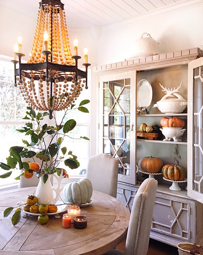 Dining Room Fall Decorating inspiration