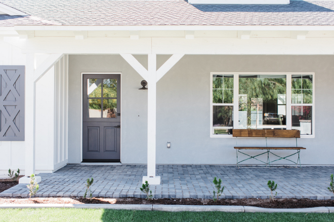 Farmhouse front porch