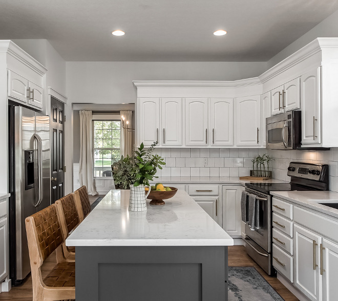 Kitchen Remodel How to renovate a kitchen Where to splurge and where to save See how this first-time buyers renovated their kitchen #kitchenremodel #kitchenrevation #kitchenrenovation #firsttimebuyers