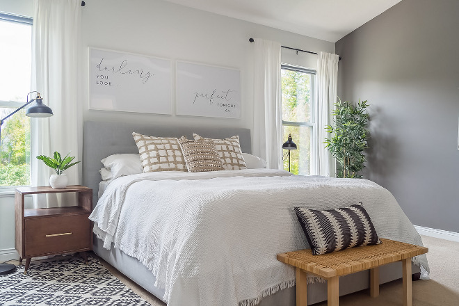 Light grey Bedrooms Light grey Bedroom ideas Light grey Bedroom see all sources on Home Bunch Light grey Bedrooms #LightgreyBedrooms