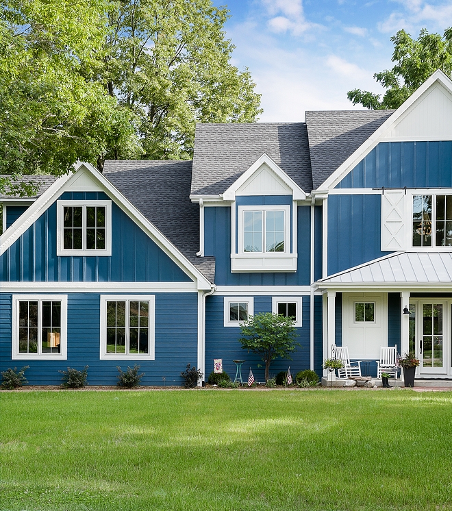 Exterior Paint Colors Blue Hawk Haven