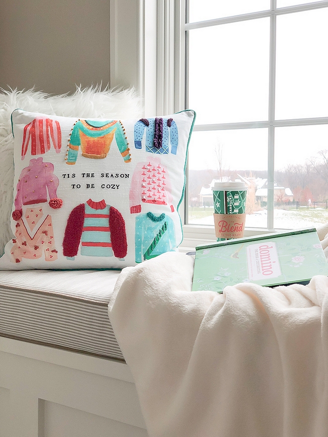 tis the season to be cozy pillow