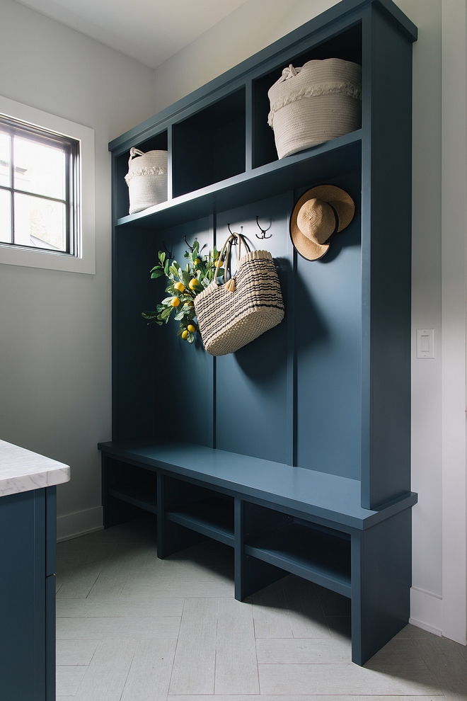 BM Hudson Bay 1680 Mudroom cabinet BM Hudson Bay 1680 BM Hudson Bay 1680 BM Hudson Bay 1680 #BMHudsonBay1680 #BMHudsonBay #BM1680 #mudroom #benjaminmoore