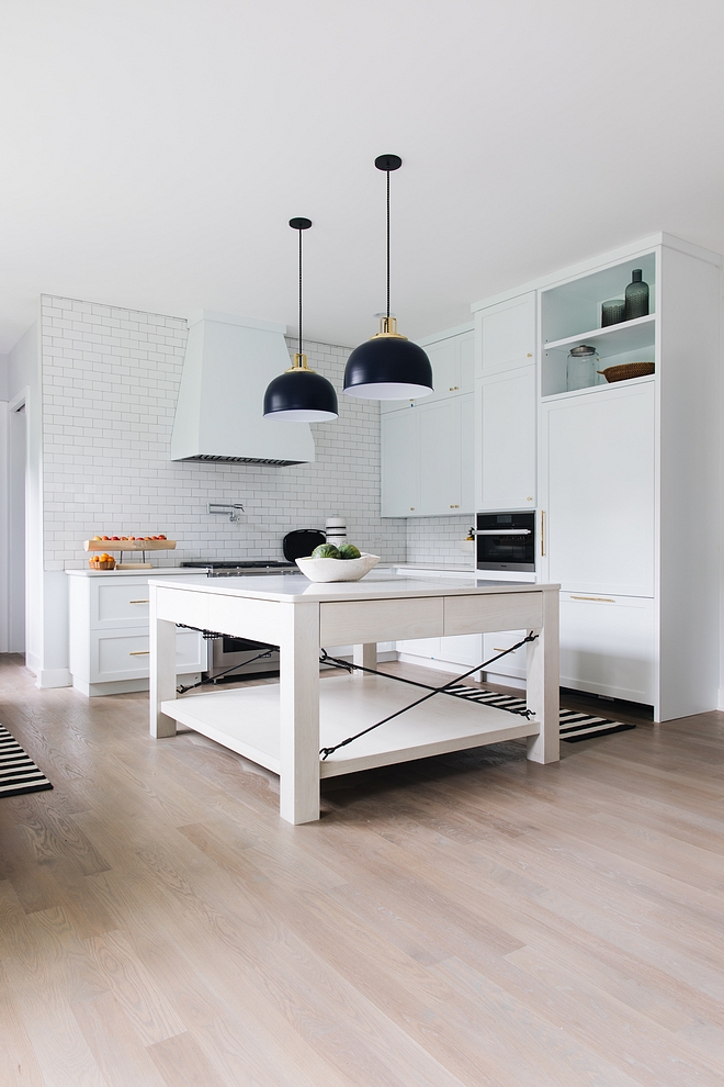 Kitchen The kitchen features one wall with floor-to-ceiling cabinetry. The remaining spaces feature lower cabinets only, which brings an airy feel to the space. This idea is especially good with you have a walk-in pantry close by #kitchen #kitchencabinet #kitchencabinetlayout #kitchenlayout #kitchenuppercabinet #kitchenlowercabinet