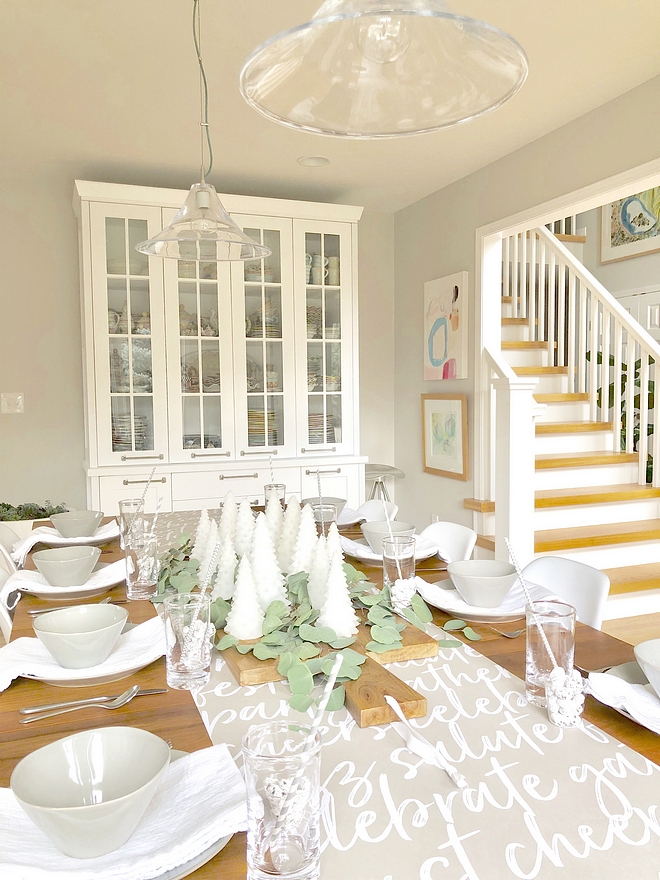 BM Balboa Mist Dining Room Balboa Mist by Benjamin Moore Balboa Mist BM #BMBalboaMist #BalboaMistBenjaminMoore #BenjaminMoore