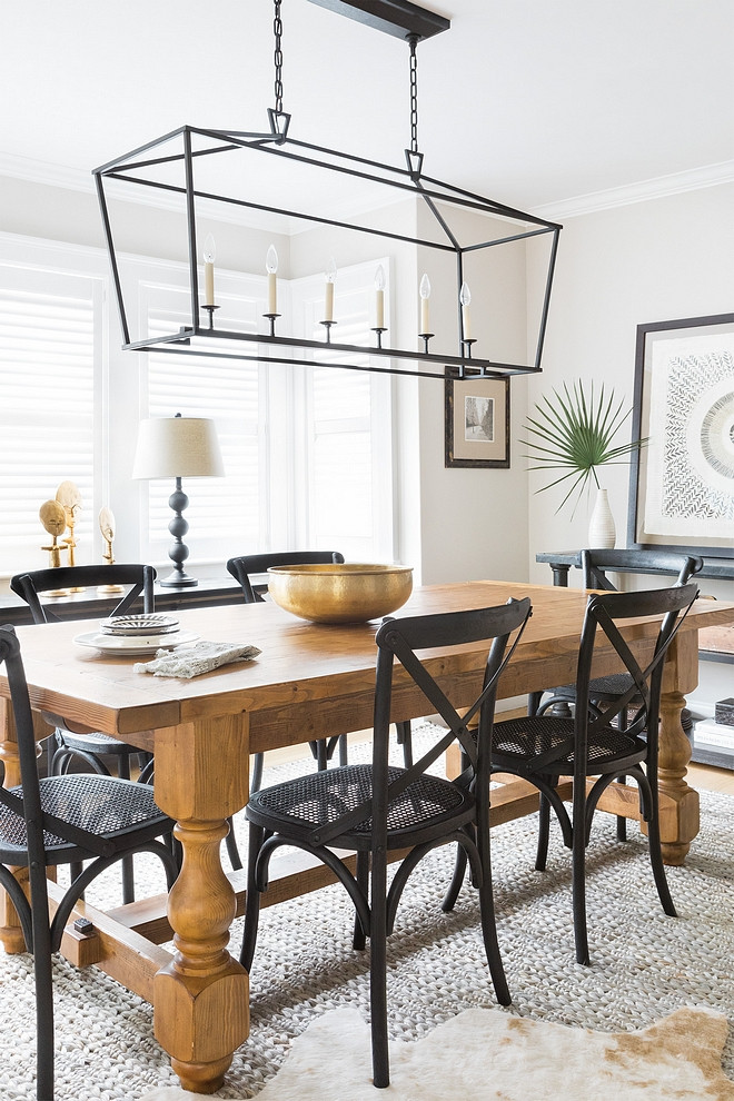 Black dining room furniture