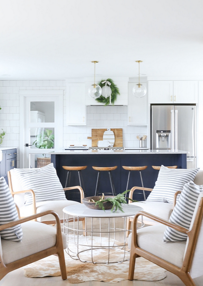 I absolutely love the idea of having a sitting area off the kitchen I think it encourages the family to spend more time together