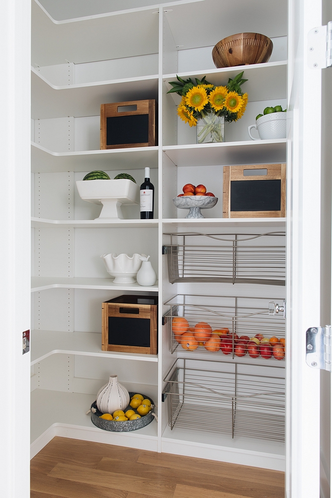 Pantry with pull-out metal drawers Walk-in Pantry with pull-out metal drawers Pantry with pull-out metal drawers #Pantry #pulloutmetaldrawers #metaldrawers #walkinpantry