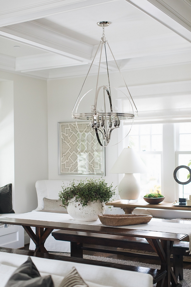 Lighting Fixture This room was designed around the light fixtures. I loved the light fixtures so much that I realized I needed 10’ ceilings on the first floor to make them work. During the drawing phase, I made that adjustment and went from 9’ ceilings to 10’ ceilings #lightingfixture #lighting #ceilingheigh #lightingceilingheight #chandelierceilingheight #chandelierheight