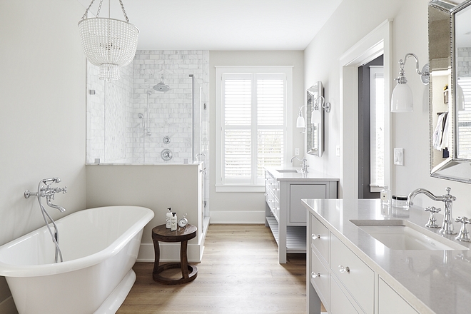 Pale Oak OC 20by Benjamin Moore Light grey paint color for bathrooms Pale Oak OC 20by Benjamin Moore Light grey paint color #PaleOakOC20BenjaminMoore #Lightgreypaintcolor