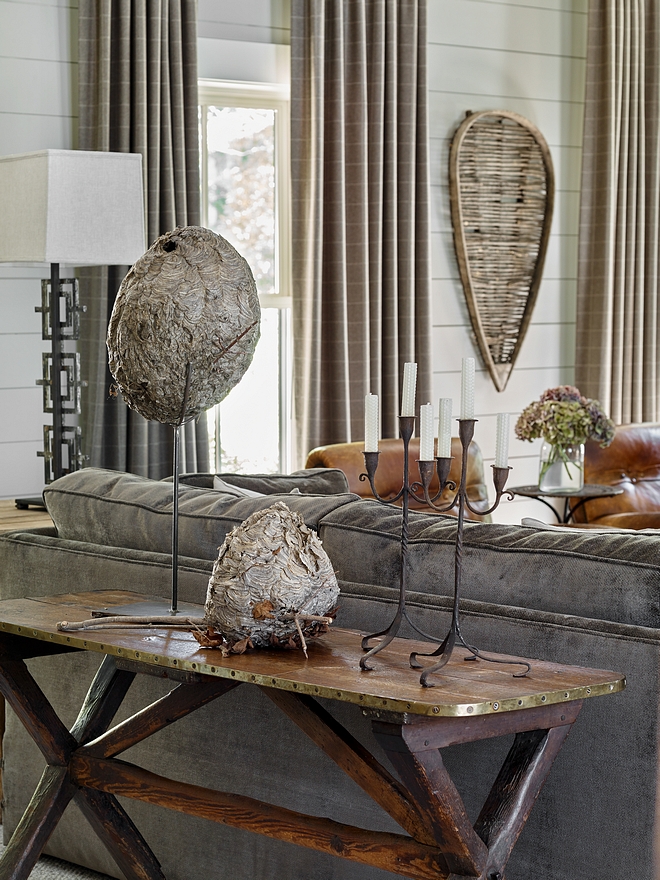 Neutral Interiors The talented interior designer, Barbara Westbrook, beautifully combined neutral tones to complement the natural surroundings #neutralinteriors #Neutrals #Interiors