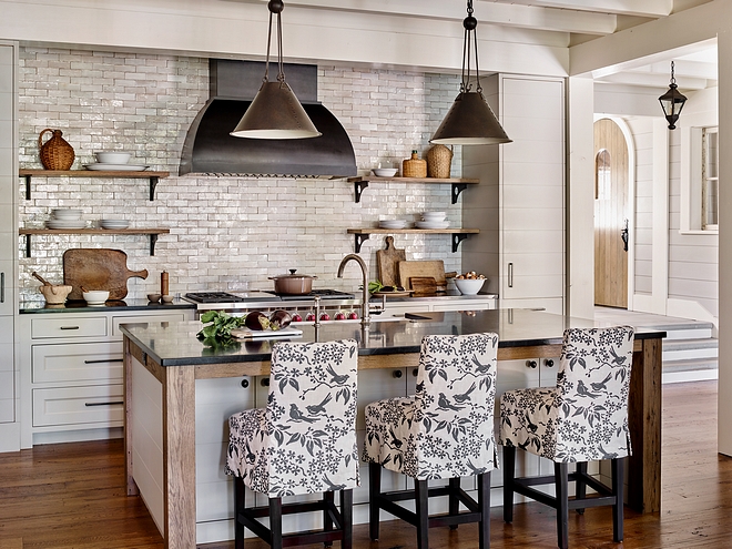 Kitchen Island Shiplap and Timber Kitchen Island Kitchen island is Timber framed with shiplap sides and doors in front of the island #KitchenIsland #kitchenShiplap #TimberKitchenIsland #timberisland