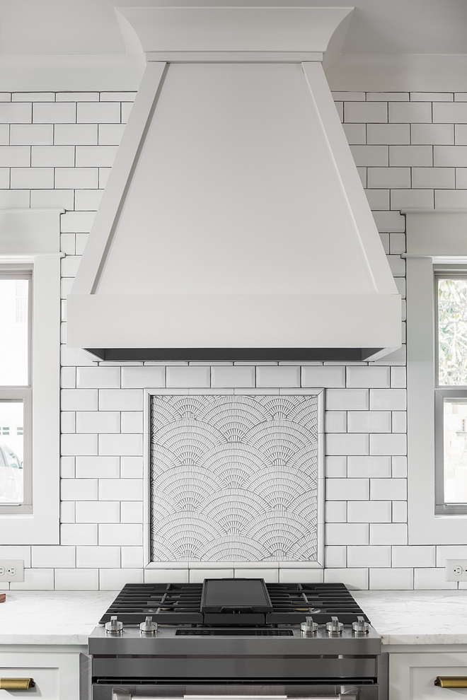 Matte Subway Tile Kitchen Backsplash is a 3x6 Matte white subway with silverado grout Matte Subway Matte Subway #MatteSubway