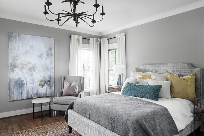 SW 7016 Mindful Gray Grey Bedroom Paint Color SW 7016 Mindful Gray SW 7016 Mindful Gray SW 7016 Mindful Gray #SW7016 #MindfulGray