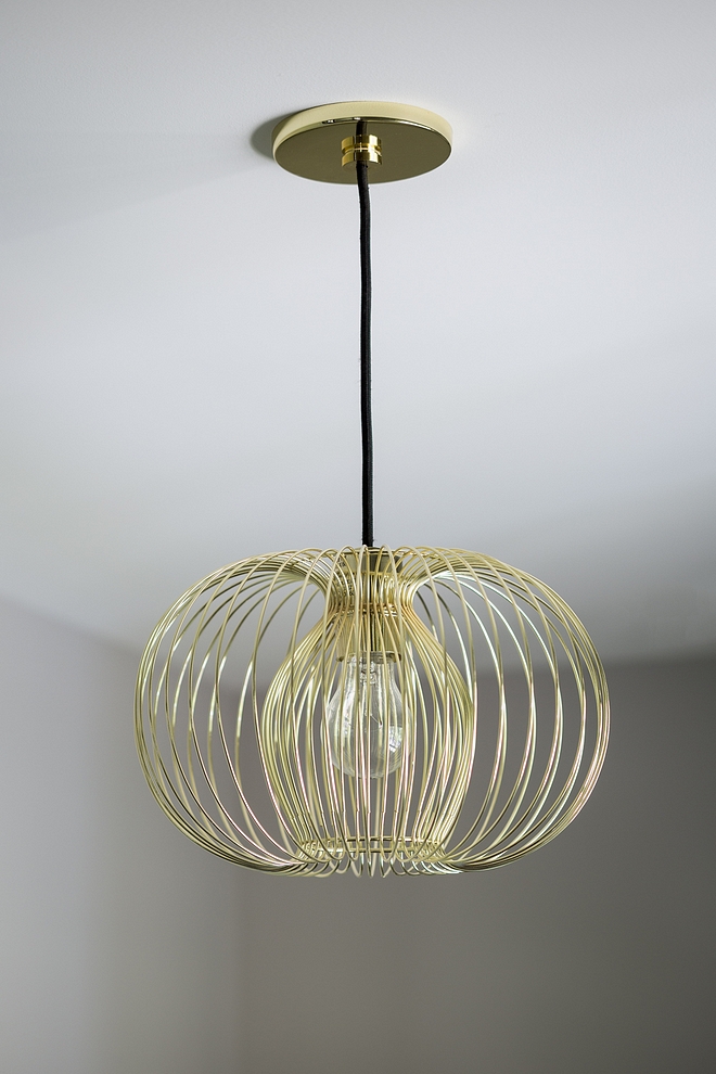 Metal wire shade Pendants Brass Metal wire shade #MetalwireshadePendant #wirependant