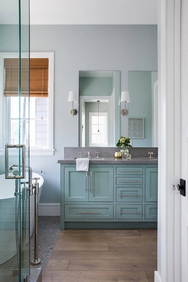 Dunn Edwards DE6298 Agate Green The cabinet paint color is Dunn Edwards DE6298 Agate Green, Semi-gloss Dunn Edwards DE6298 Agate Green Dunn Edwards DE6298 Agate Green #DunnEdwardsDE6298AgateGreen #DunnEdwardsAgateGreen #DunnEdwardsAgateGreen