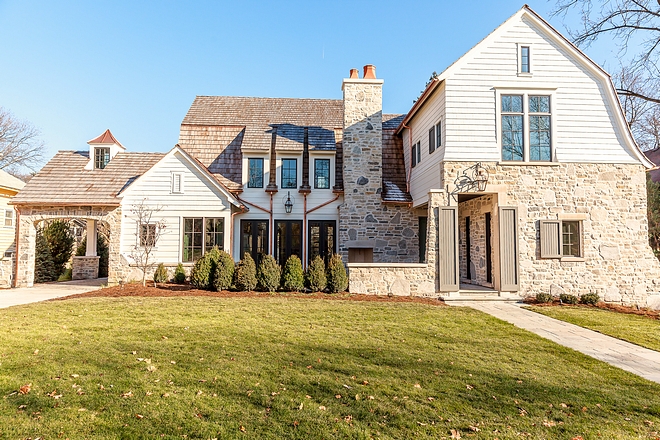 Stone Cottage Style Home Design