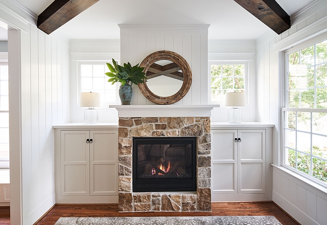 The fireplace features natural Flagstone Fireplace Cabinetry is by Craftsman Cabinetry Fireplace Cabinetry Buit-ins Craftsman Cabinetry Fireplace Cabinetry Buit-ins Craftsman Cabinetry Fireplace Cabinetry Buit-ins Craftsman Cabinetry Fireplace Cabinetry Buit-ins #CraftsmanCabinetry #Fireplace #Cabinetry #Buitins