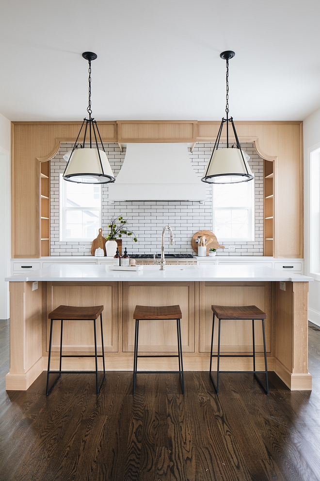 Kitchen To maximize the storage, we turned the cabinets sideways so they could be larger. When doing this we though we’d like to take off the doors and connect the cabinets by using an awning type apron #Kitchen