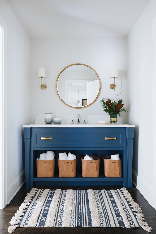 Benjamin Moore HC-155 Newburyport Blue Blue vanity paint color Benjamin Moore HC-155 Newburyport Blue Benjamin Moore HC-155 Newburyport Blue Benjamin Moore HC-155 Newburyport Blue #BenjaminMooreHC155NewburyportBlue