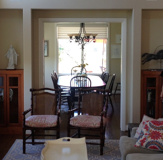 Before and After Dining Room Renovation See after pictures on Home Bunch blog