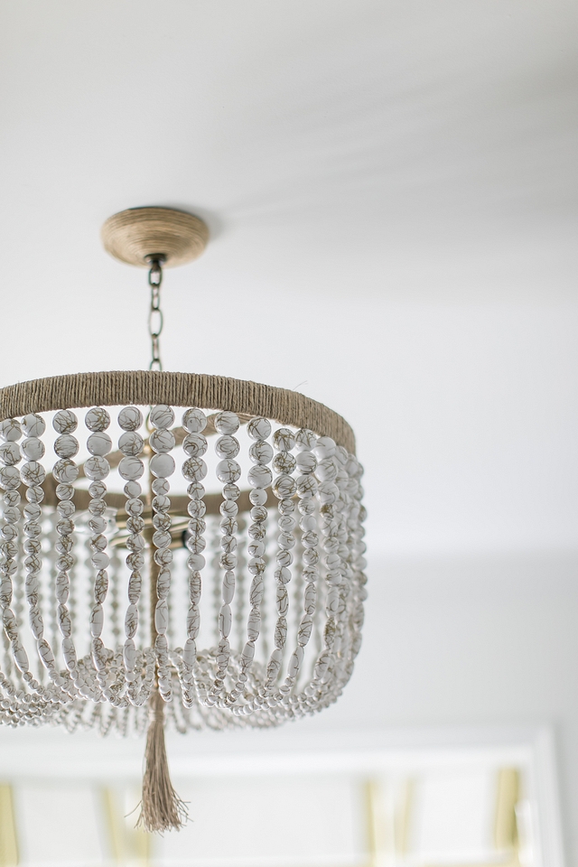 White Bead Chandelier Rope and White Bead Chandelier White Bead Chandelier #WhiteBeadChandelier #ropeBeadChandelier #BeadChandelier