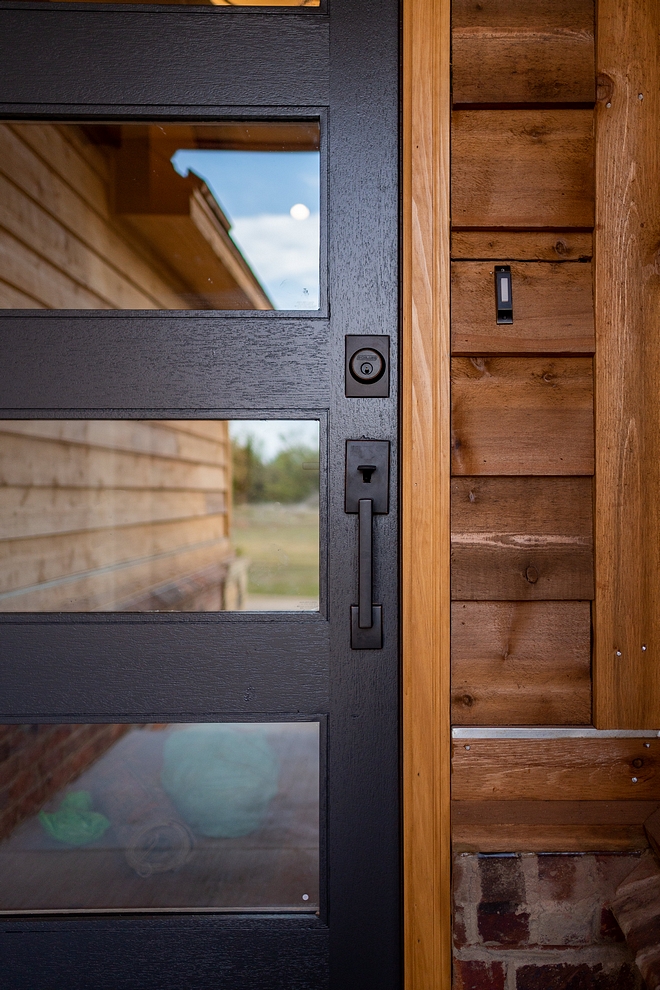 Sherwin Williams Iron Ore Door The front door is painted in Sherwin Williams Iron Ore Sherwin Williams Iron Ore #SherwinWilliamsIronOre #door