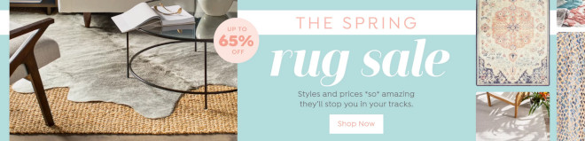 Rug sale